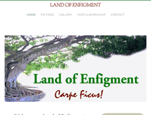 Tablet Screenshot of landofenfigment.com